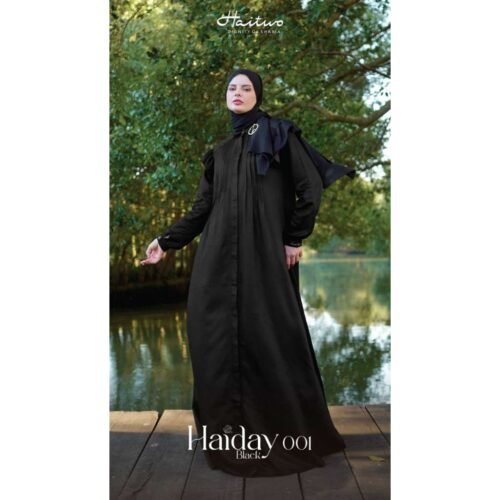 id-11134207-7qul7-lkancyzx57b6a6.jpg HAITWO Gamis Dewasa HAIDAY 001 - Black